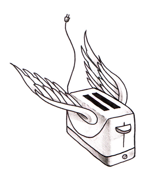 Drawing Of Toaster